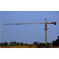 101m Height Under Hook 7032 Stationary Attached Tower Crane Luffing Crane With 70m Boom